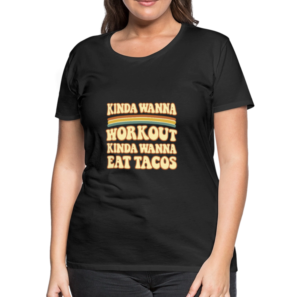 Trend4us Women’s Motivation Premium T-Shirt - black