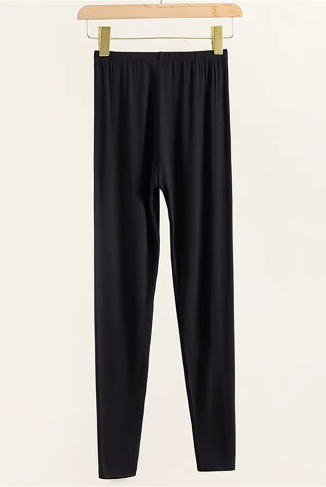 Trend4us Women's Ultra-Soft High-Waisted Sculpting Leggings - Black