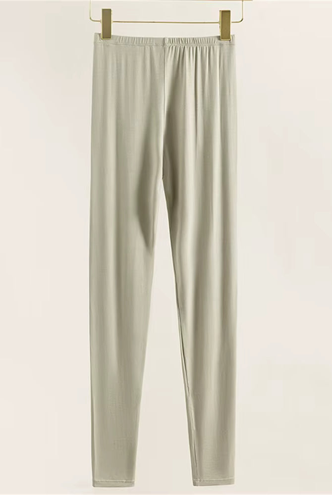 Trend4us Women's Ultra-Soft High-Waisted Sculpting Leggings - Green