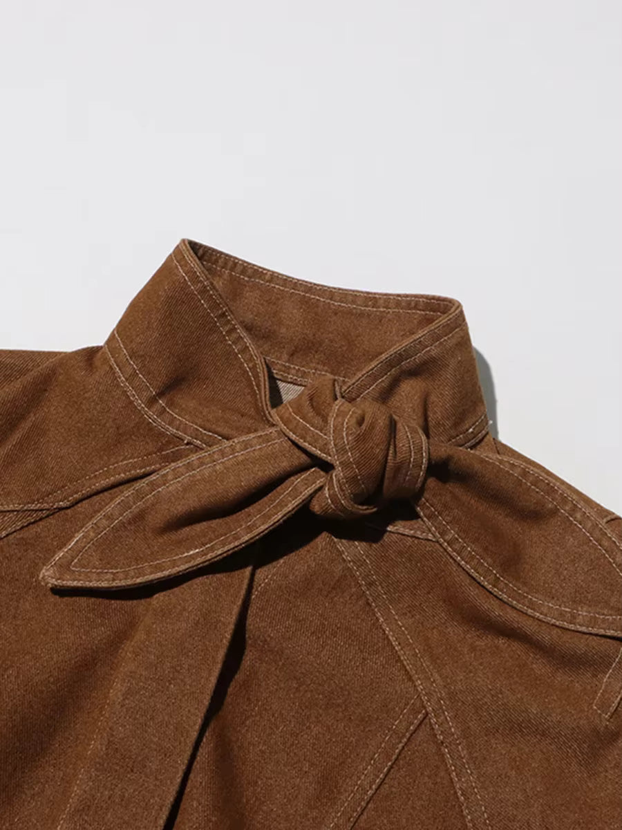 Trend4us Avant-Garde Structured Cropped Jacket closer view