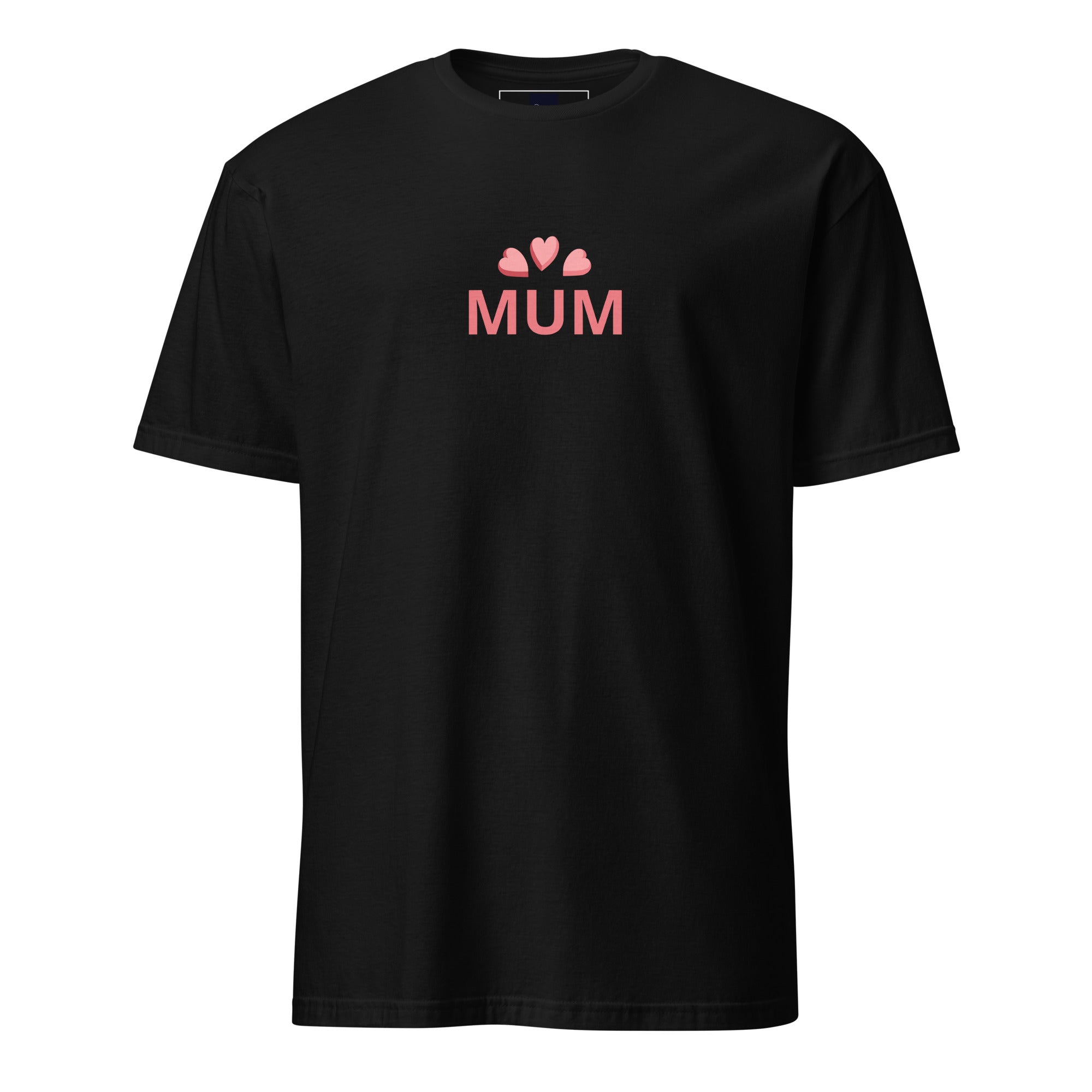 Trend4us Short-Sleeve Mum T-Shirt in black
