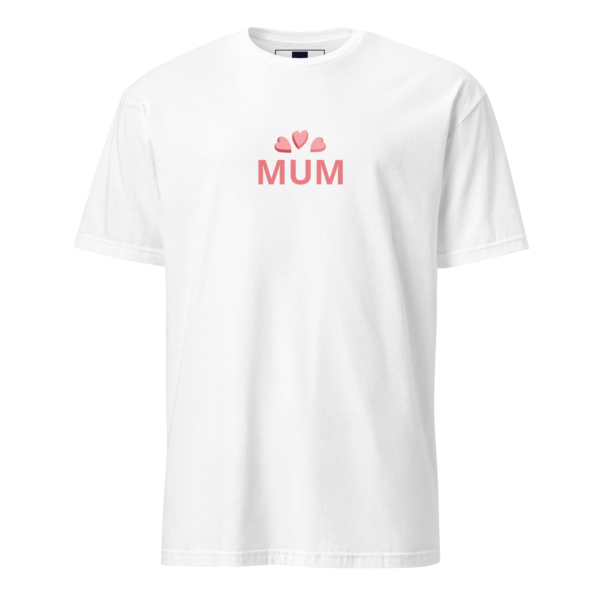 Trend4us Short-Sleeve Mum T-Shirt in white