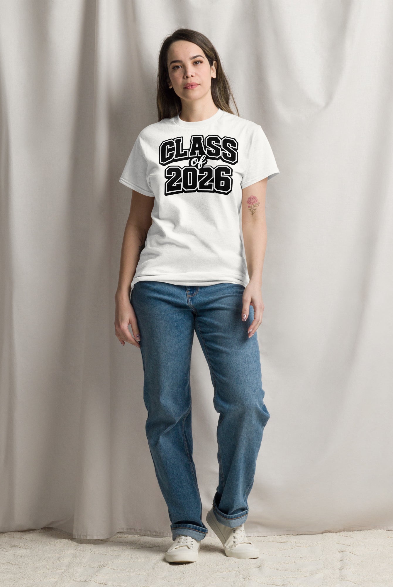 Unisex Classic Cotton Tee | Trend4us Class of 2026