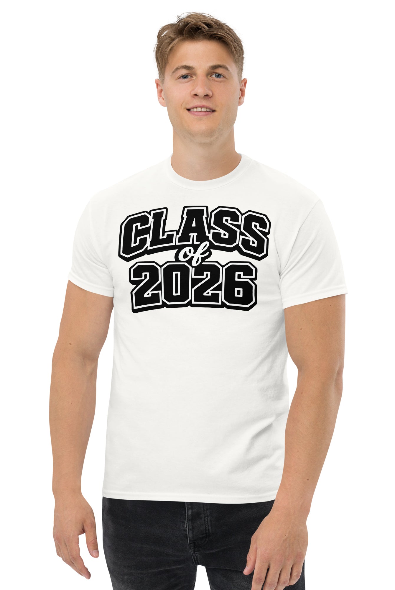 Unisex Classic Cotton Tee | Trend4us Class of 2026
