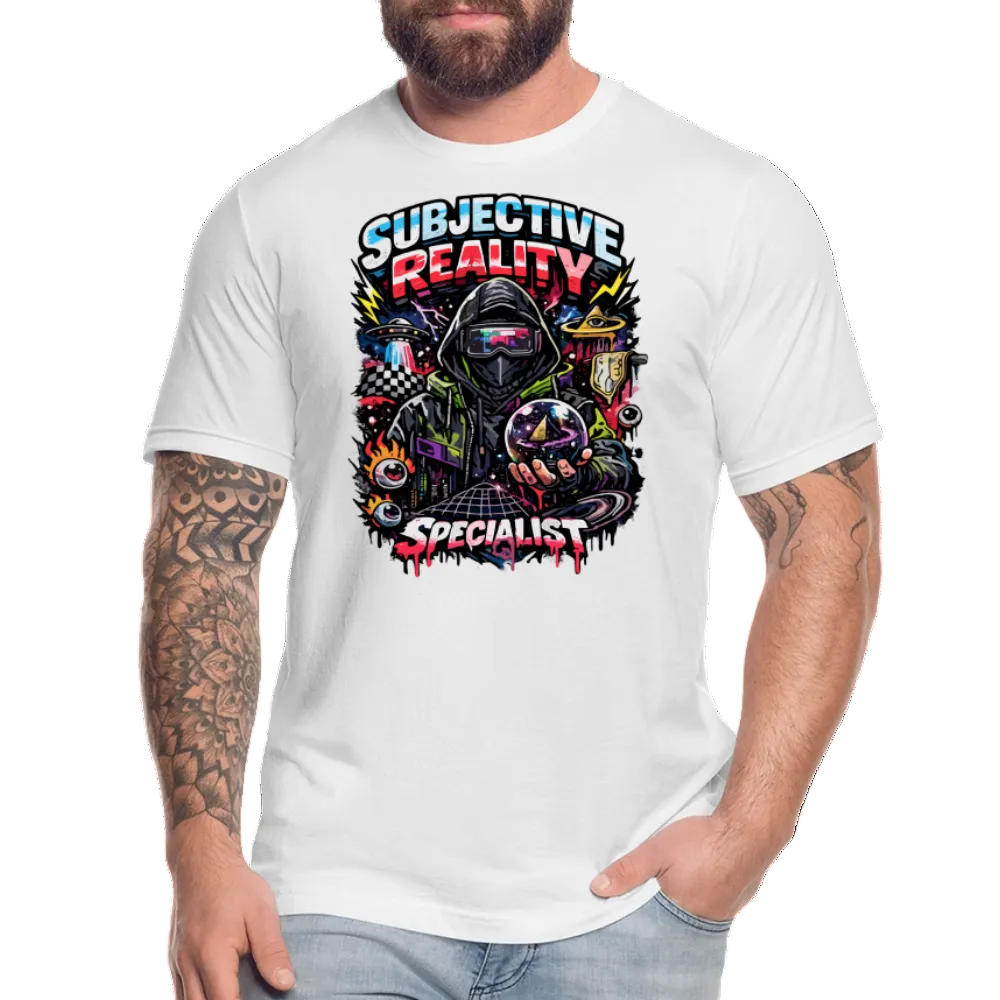 Trend4us Graphic Unisex Jersey T-Shirt - white