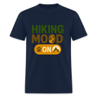 Trend4us Graphic Hiking Mood ON T-Shirt - navy