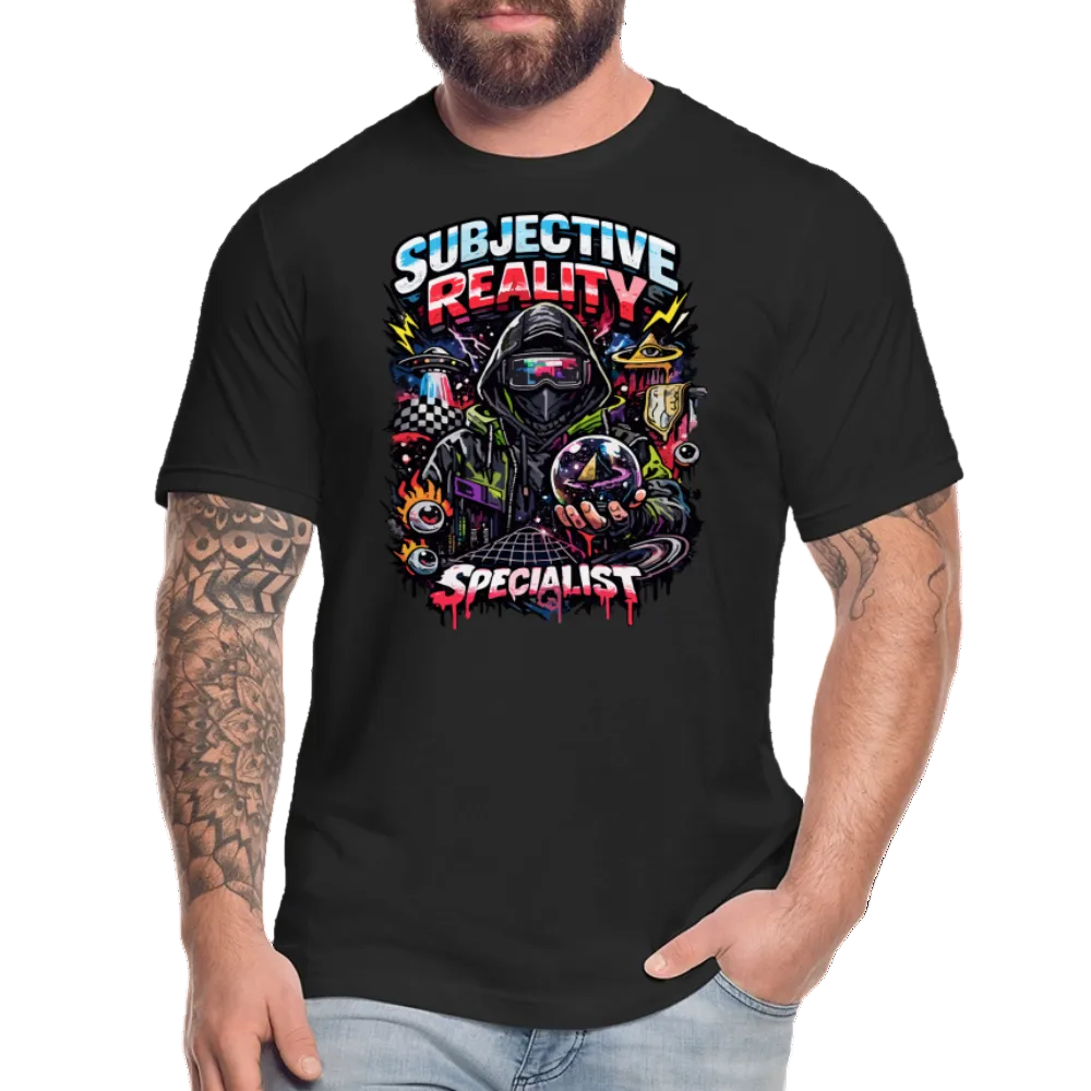 Trend4us Graphic Unisex Jersey T-Shirt - black