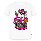 Trend4us Fab-BOO-lous_Ghost Women’s Premium T-Shirt - white