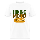 Trend4us Graphic Hiking Mood ON T-Shirt - white