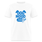 Trend4us Graphic Dog Mood ON T-Shirt - white