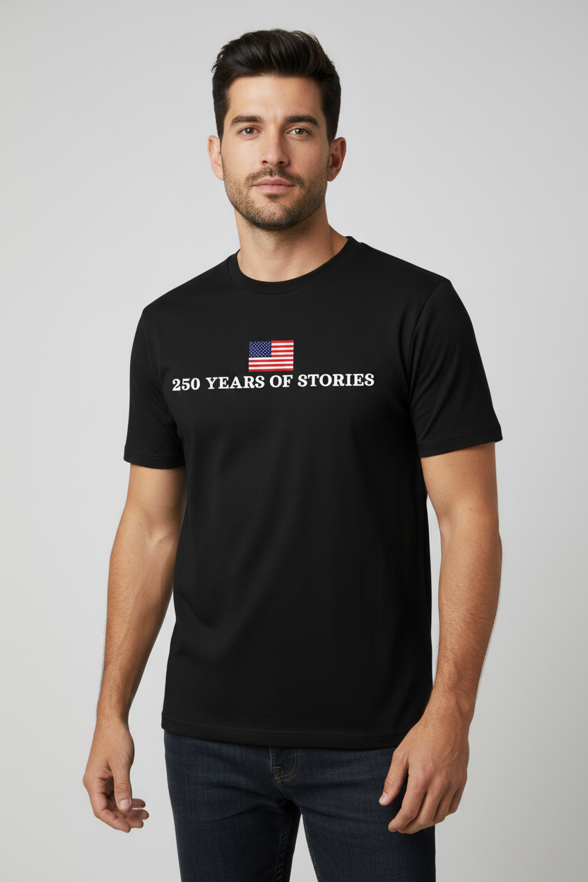 Trend4us 250 Years of Stories Men's T-Shirt