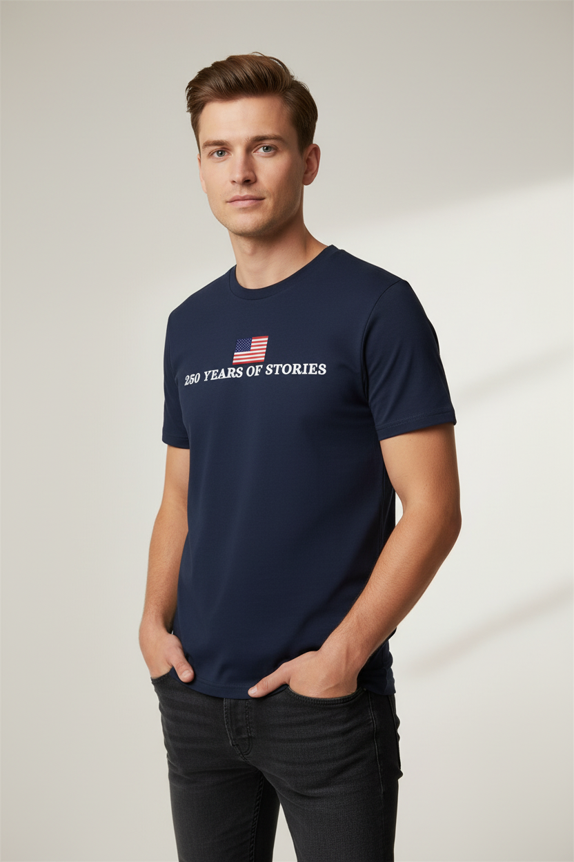 Trend4us 250 Years of Stories Men's T-Shirt