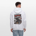 Trend4us Graphic Men's Hoodie - white
