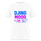 Trend4us Graphic DJing Mood T-Shirt - white