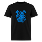 Trend4us Graphic Dog Mood ON T-Shirt - black
