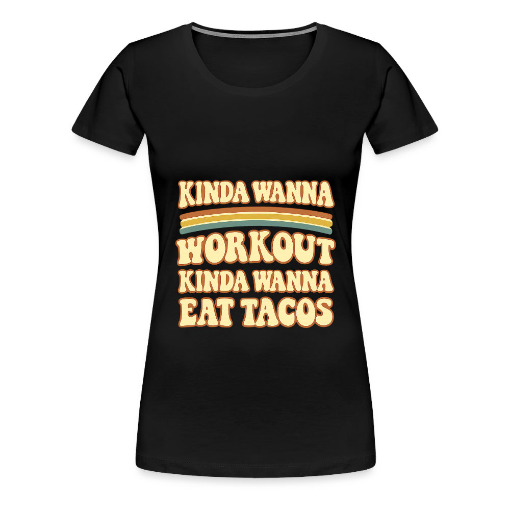 Trend4us Women’s Motivation Premium T-Shirt - black