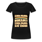 Trend4us Women’s Motivation Premium T-Shirt - black