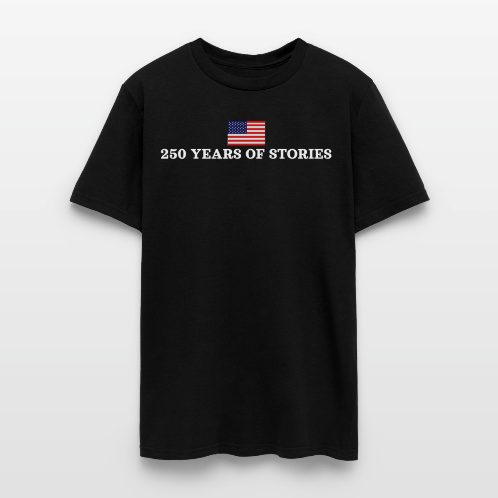 Trend4us 250 Years of Stories Men's T-Shirt - black