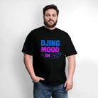 Trend4us Graphic DJing Mood T-Shirt - black