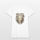 Trend4us Halloween Floral T-Shirt - white