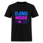 Trend4us Graphic DJing Mood T-Shirt - black