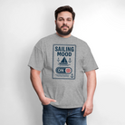 Trend4us Graphic Sailing Mood ON T-Shirt - heather gray