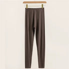 Trend4us Women's Ultra-Soft High-Waisted Sculpting Leggings - Brown