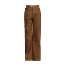 Trend4us Avant-Garde Structured Cropped Jacket & Wide-Leg Pants Set