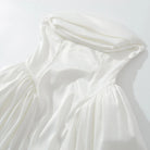 Satin Corset Flared Mini Dress — Women's Strapless A-Line | Trend4us