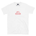 Trend4us Short-Sleeve Mum T-Shirt in white