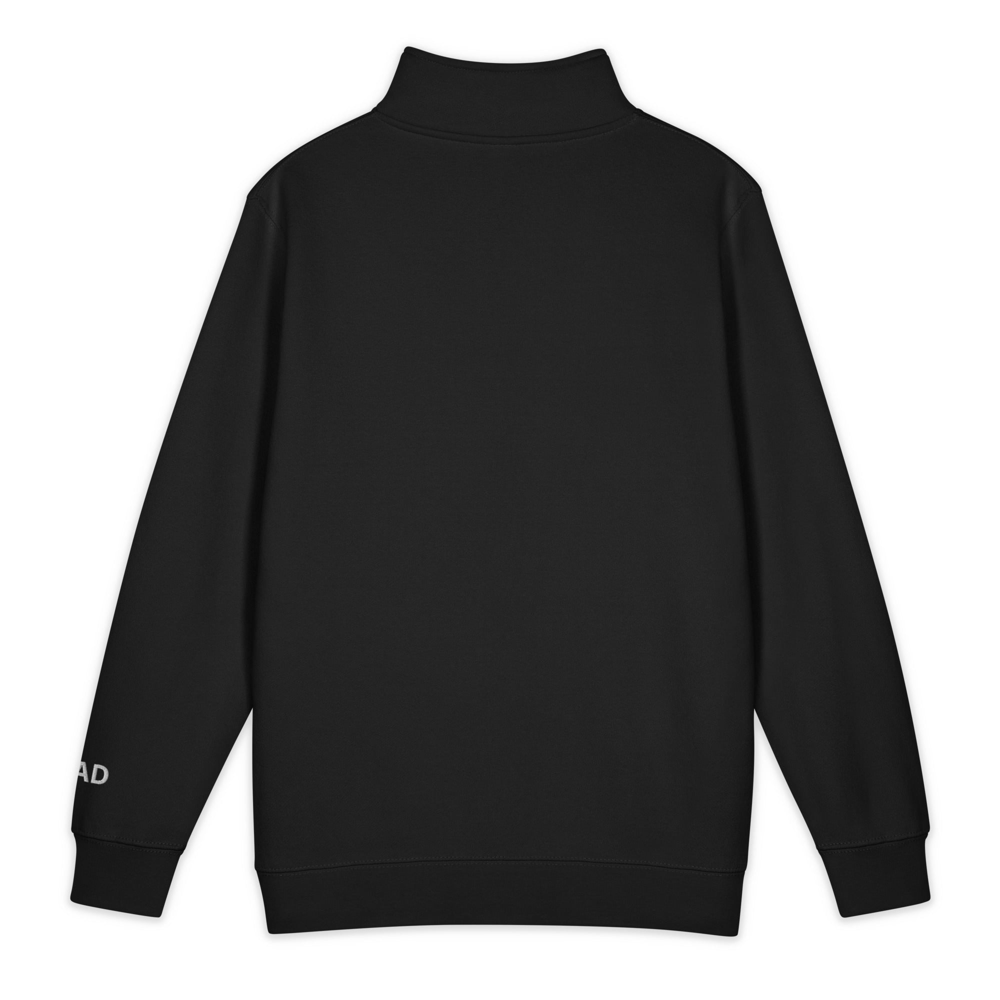 Trend4us Dad Hero & Friend Premium Quarter-Zip Sweatshirt back view