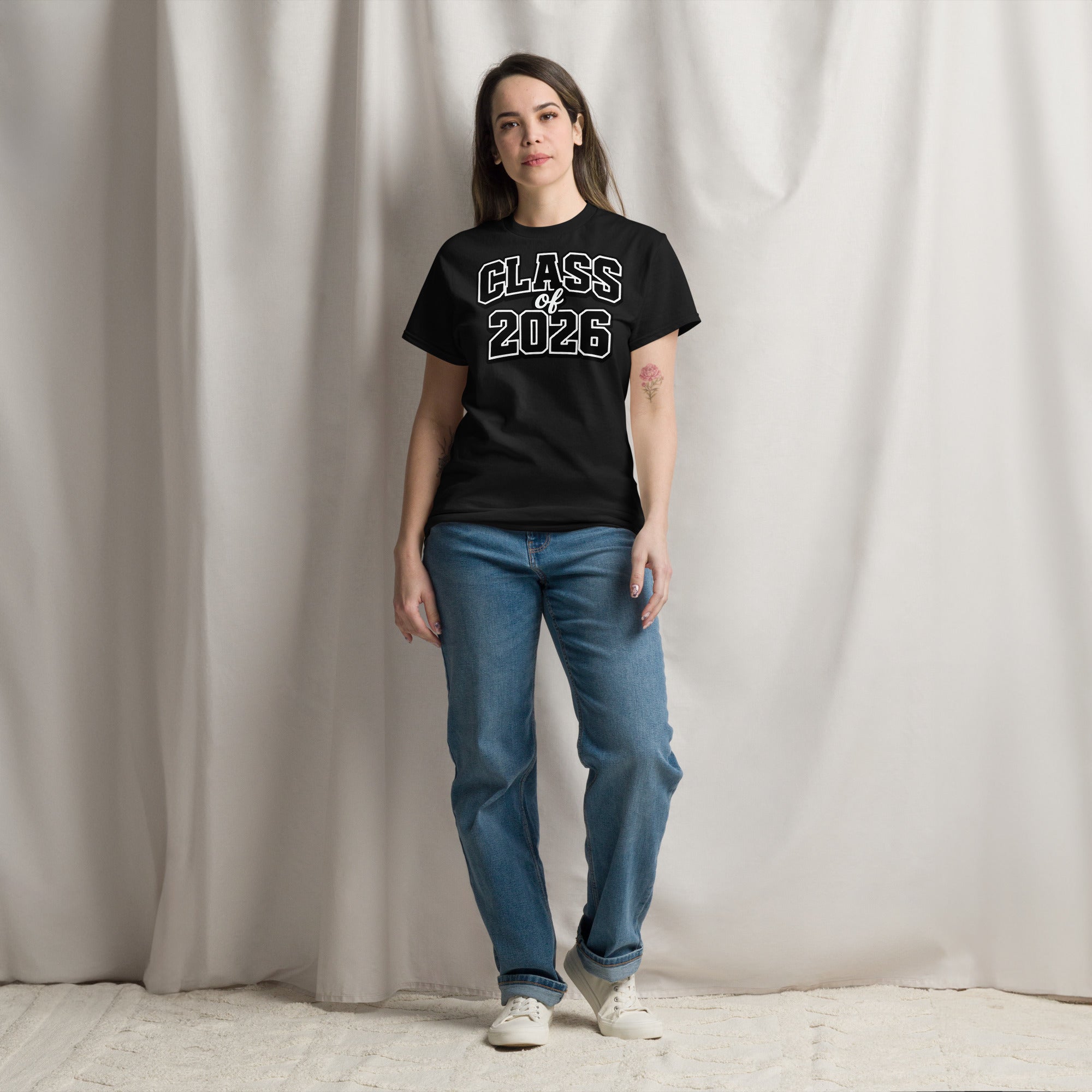 Unisex Classic Cotton Tee | Trend4us Class of 2026