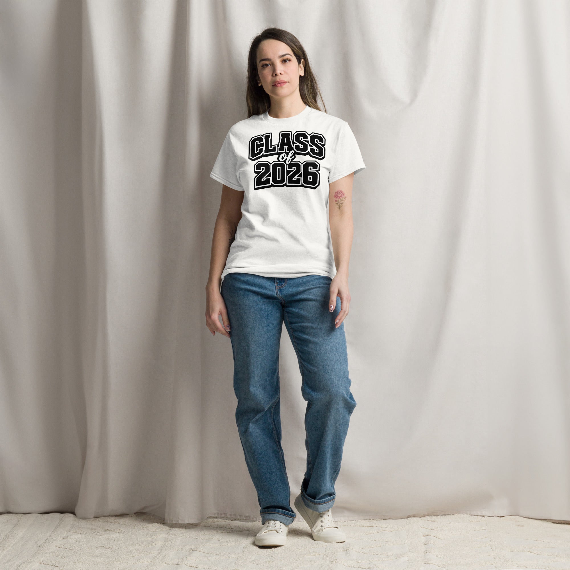 Unisex Classic Cotton Tee | Trend4us Class of 2026
