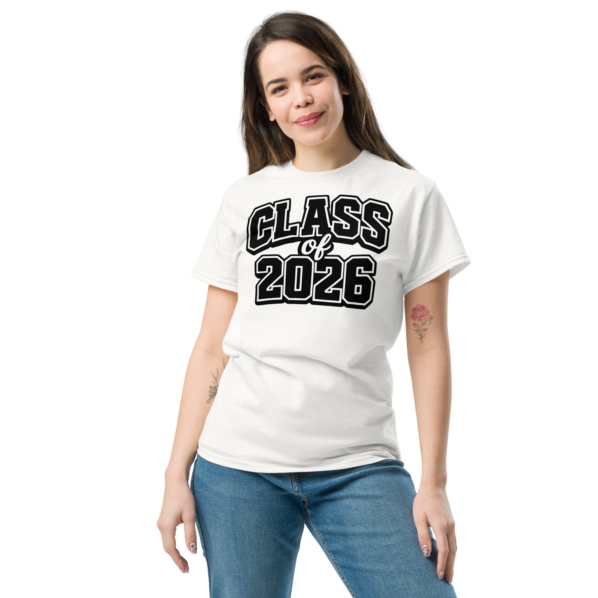 Unisex Classic Cotton Tee | Trend4us Class of 2026