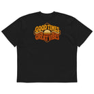 Organic Oversized Graphic T-Shirt | Trend4us - Black