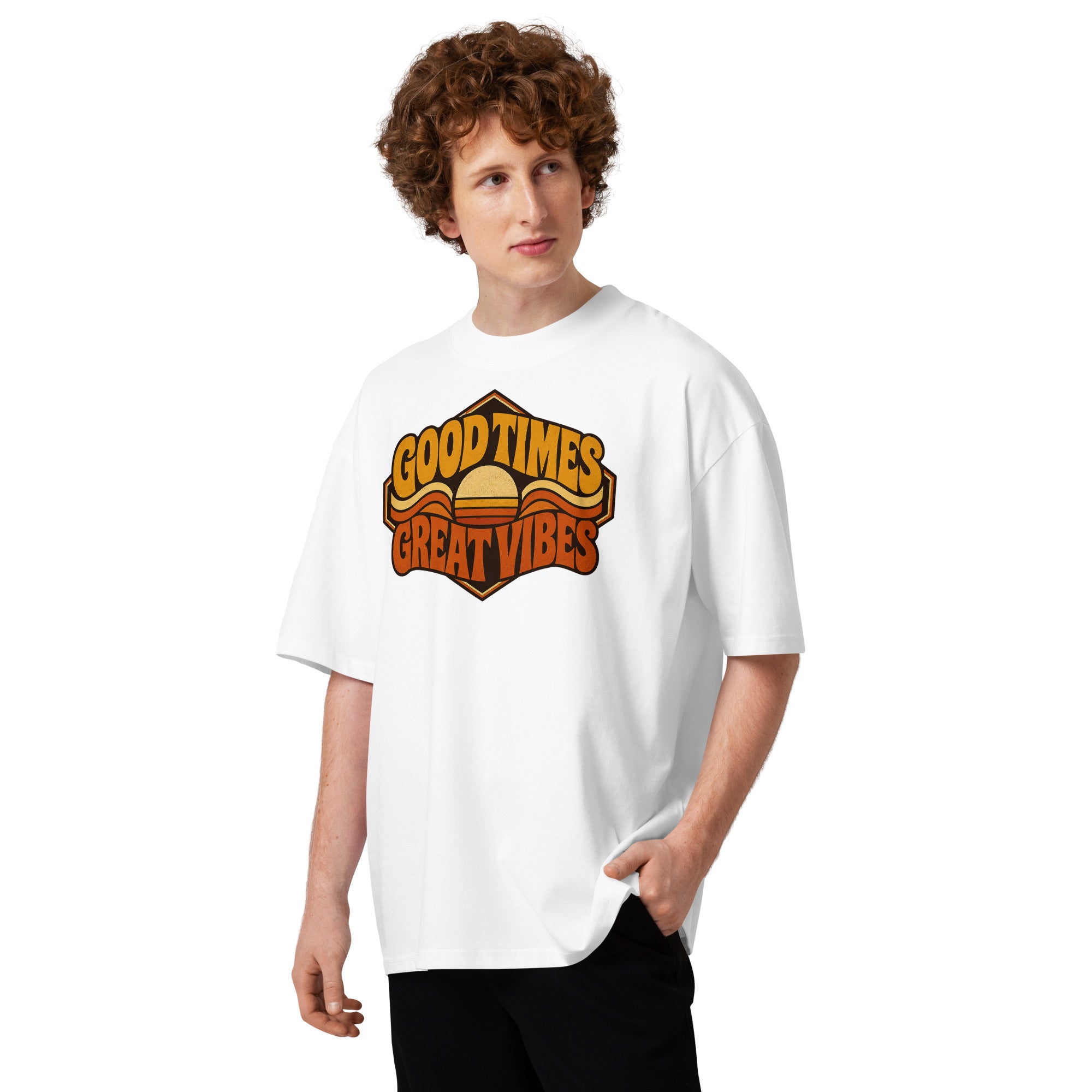 Organic Oversized Graphic T-Shirt | Trend4us