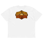 Organic Oversized Graphic T-Shirt | Trend4us - White