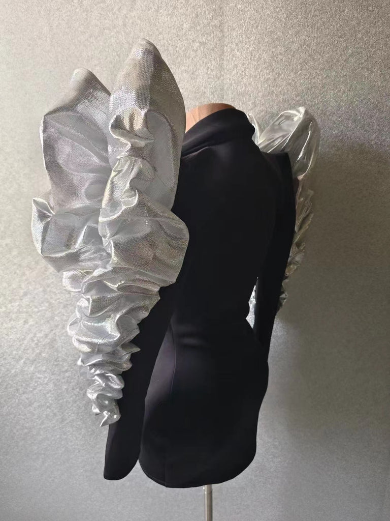 Handmade Crystal Concert Performance Coat