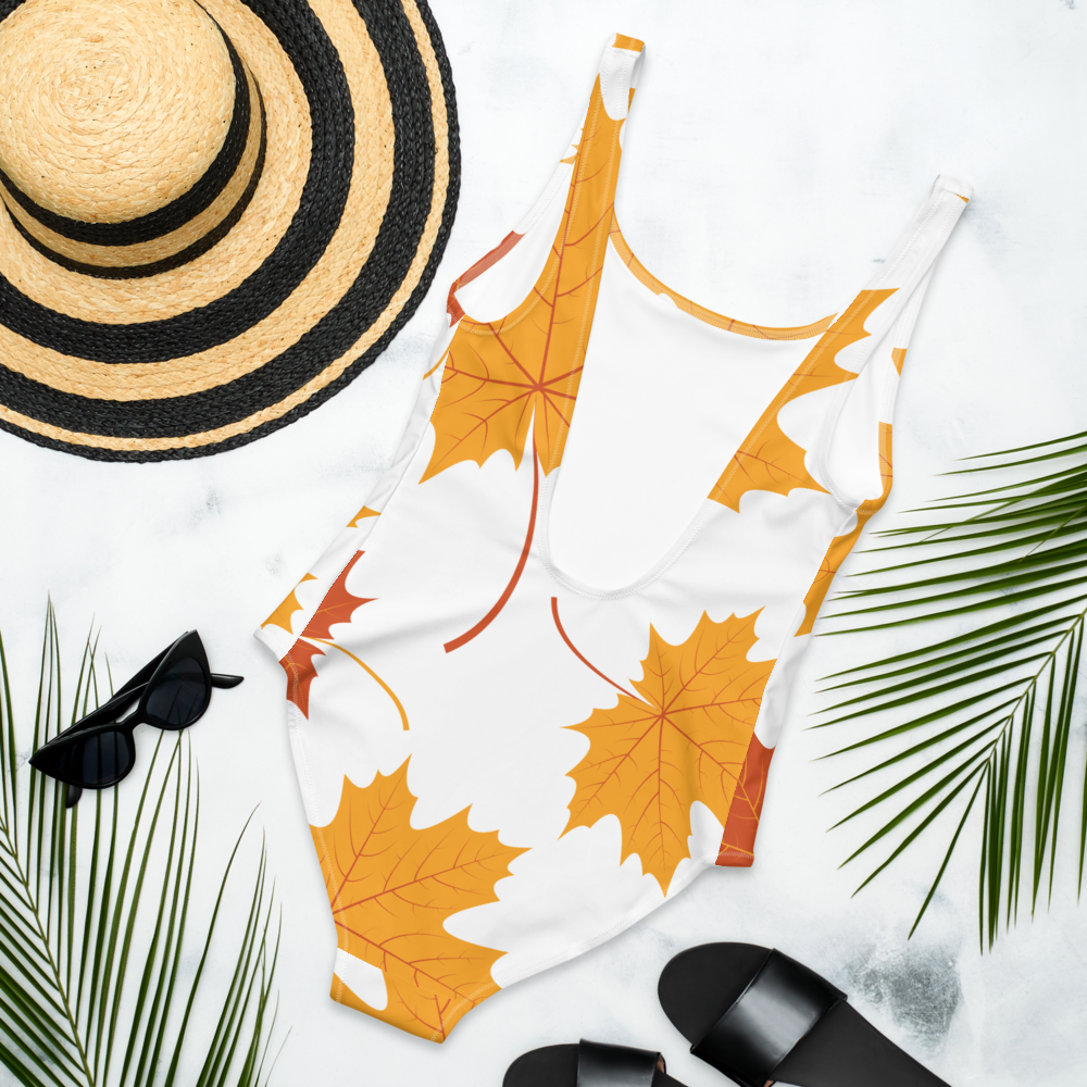 Autumn leaves One-Piece Swimsuit