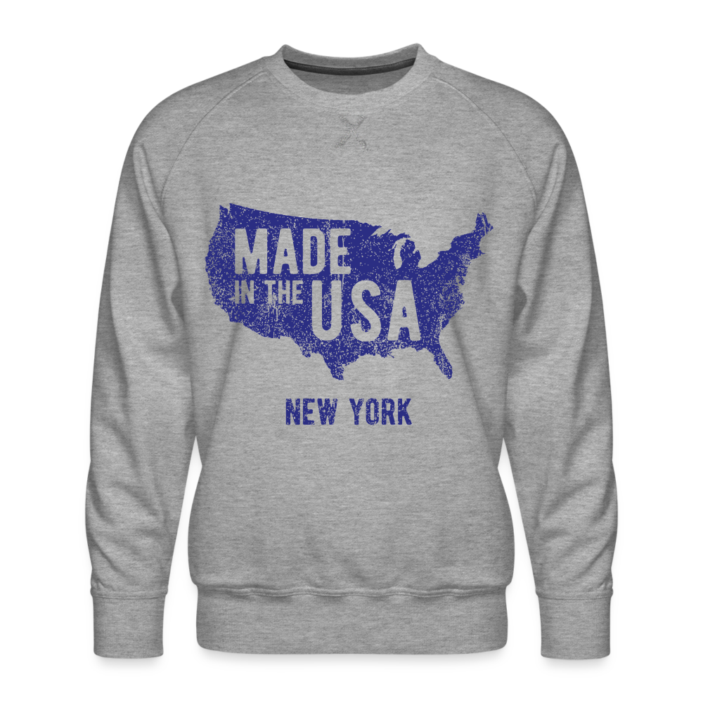Premium Sweatshirt New York - heather grey