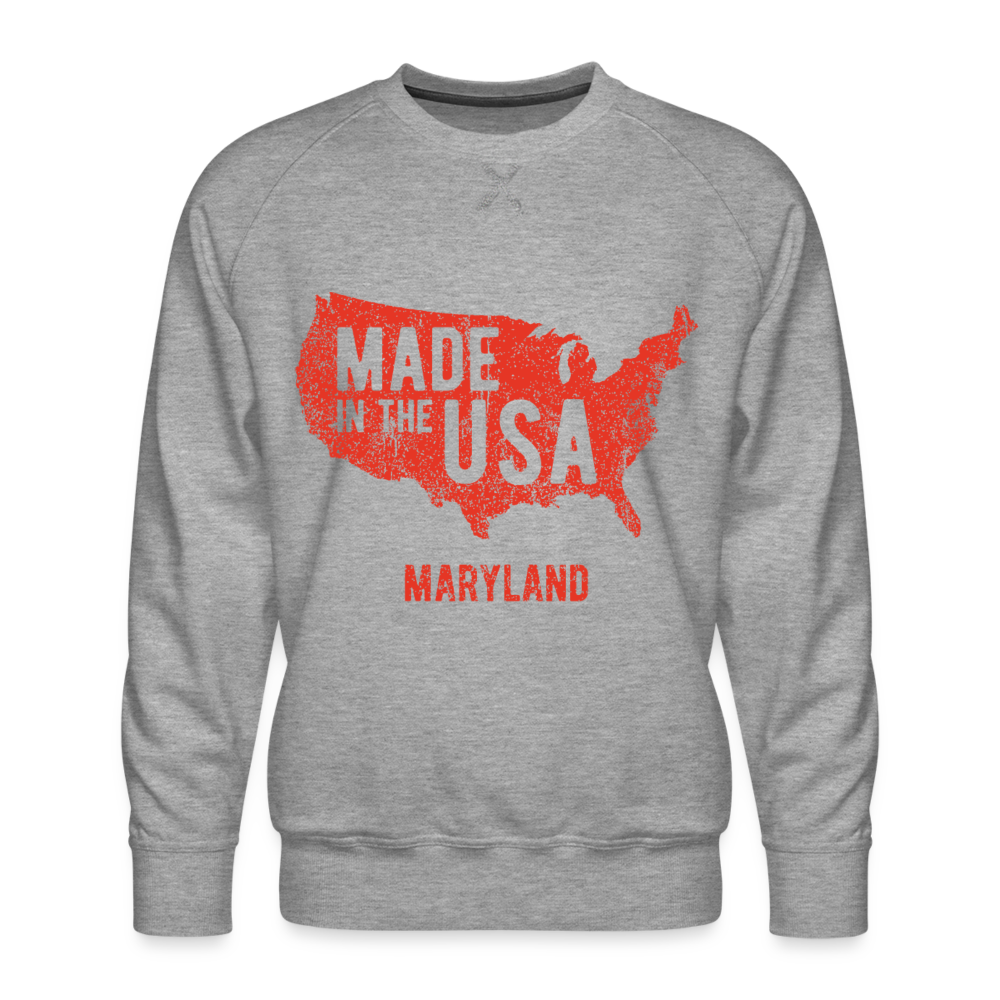 Premium Sweatshirt Maryland - heather grey