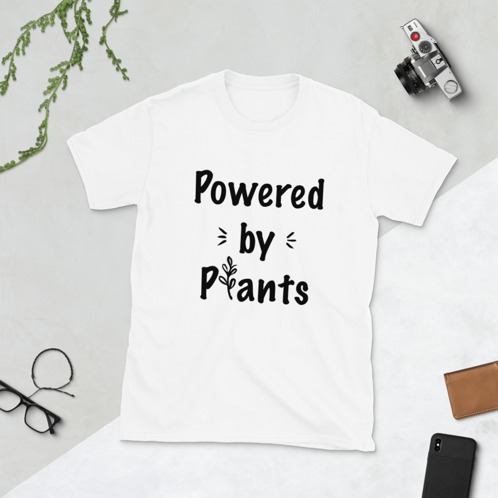 Powered By Plants Short-Sleeve Unisex T-Shirt