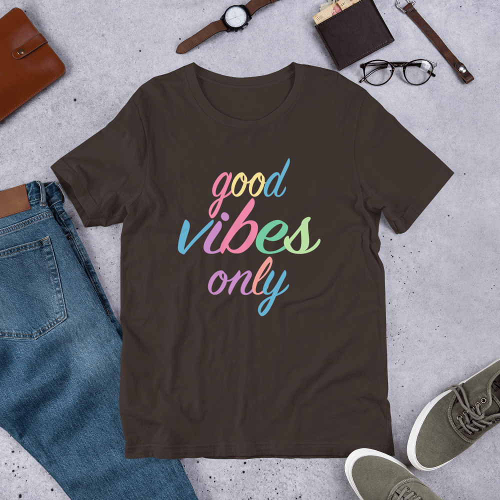 Good Vibes Short-Sleeve Unisex T-Shirt