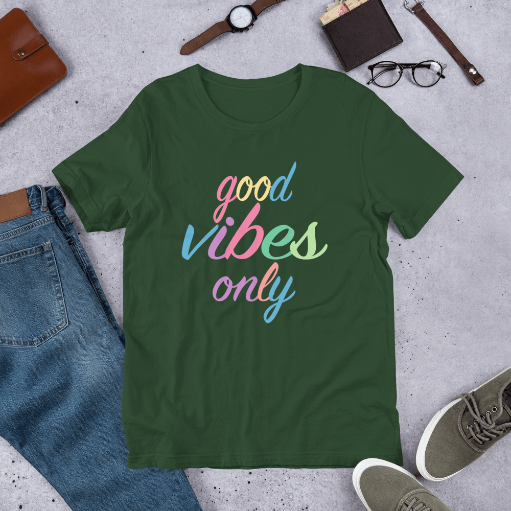 Good Vibes Short-Sleeve Unisex T-Shirt