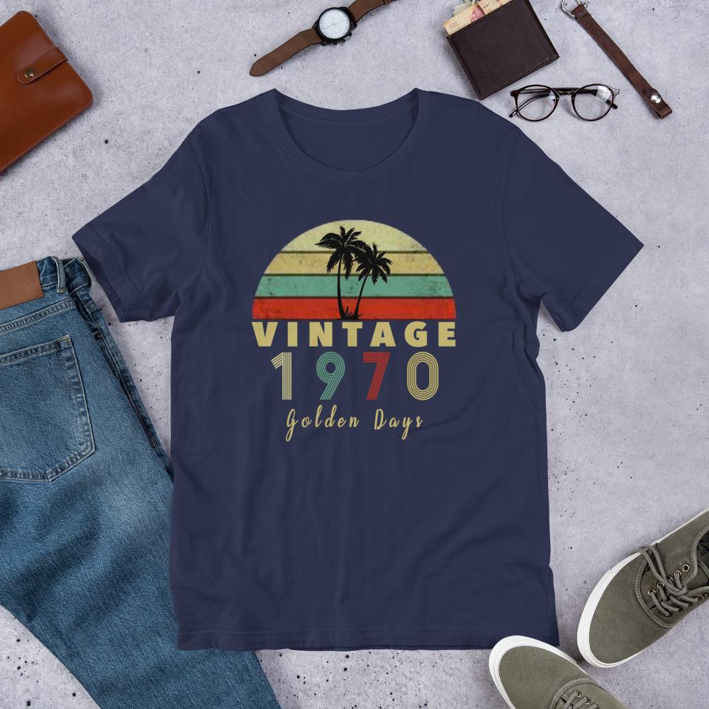 Vintage 1970 Short-Sleeve Unisex T-Shirt