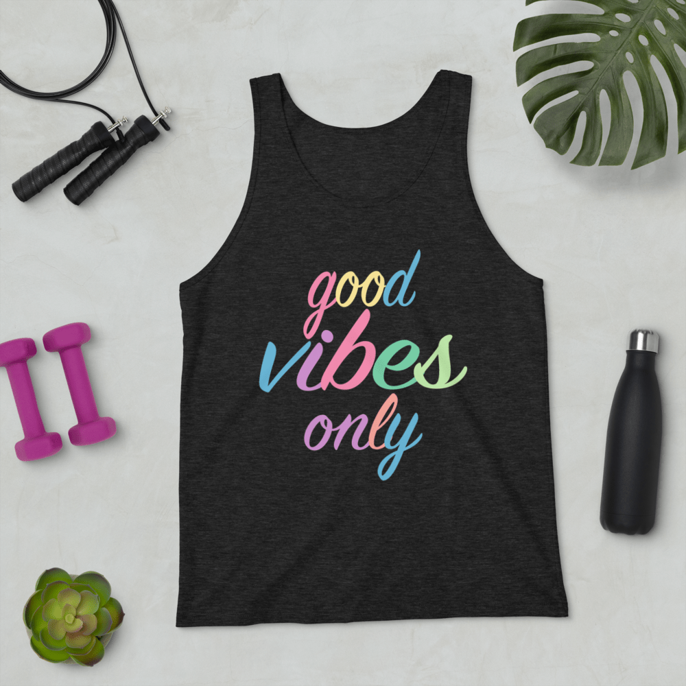 Good Vibes Only Unisex Tank Top
